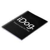 iDog-white.ai Notitieboek (Linkerzijde)