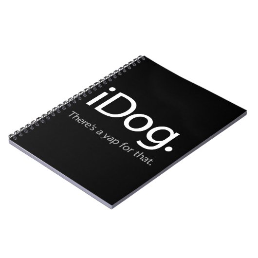 iDog-white.ai Notitieboek (Linkerzijde)