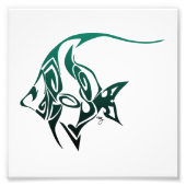 Idol Fish Print Foto Afdruk (Voorkant)