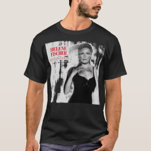 Idol geeft je beroemde Helene Beauful Fischer Fe T-shirt