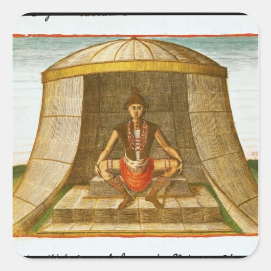 Idol Kiwasa Vierkante Sticker (Voorkant)