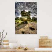 Idol Rock HDR Low Sturation Poster (Keuken)