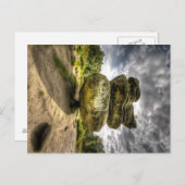 Idol Rock in Brimham Rocks Briefkaart (Voorkant / Achterkant)