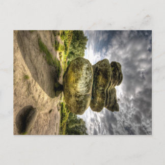 Idol Rock in Brimham Rocks Briefkaart