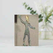 Idol van de god Baal, uit Ugarit, Syrië Briefkaart (Staand voorkant)
