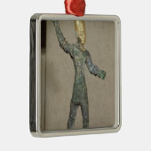Idol van de god Baal, uit Ugarit, Syrië Metalen Ornament (Rechts)