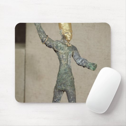 Idol van de god Baal, uit Ugarit, Syrië Muismat (Met muis)