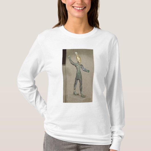 Idol van de god Baal, uit Ugarit, Syrië T-shirt (Voorkant)