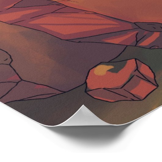 Idol van terreur poster (Hoek)