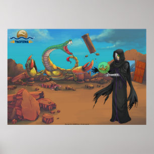 Idol van terreur poster