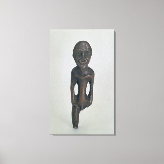 Idol, vierde millennium BC Canvas Afdruk (Voorkant)