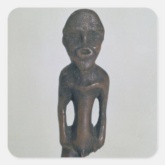 Idol, vierde millennium BC Vierkante Sticker (Voorkant)