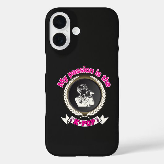 Idol Zingen KPop Passion Muziek Cultuur Fandom Ene Case-Mate iPhone Case (Achterkant)