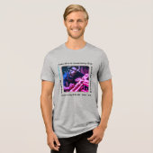 Idolatry 001b T-shirt Tri-Blend Shirt (Voorkant volledig)