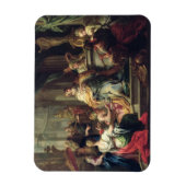 Idolization of Solomon, c.1735 (olie op canvas) Magneet (Verticaal)