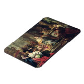 Idolization of Solomon, c.1735 (olie op canvas) Magneet (Linkerzijde)