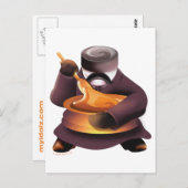 Idolz Cocolats Coco Briefkaart (Voorkant / Achterkant)