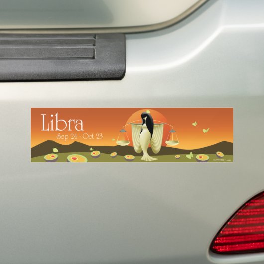 Idolz Libra Bumpersticker (Op auto)