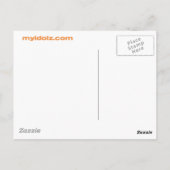 Idolz Monsters Truf Briefkaart (Achterkant)