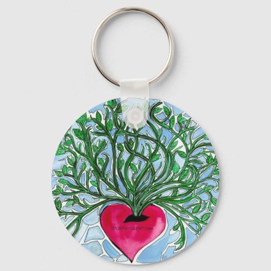 iDONTdoSILENT.jpg Sleutelhanger (Voorkant)