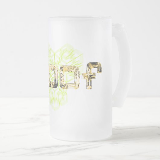 idoof Frosted Tall Mok (Voorkant rechts)