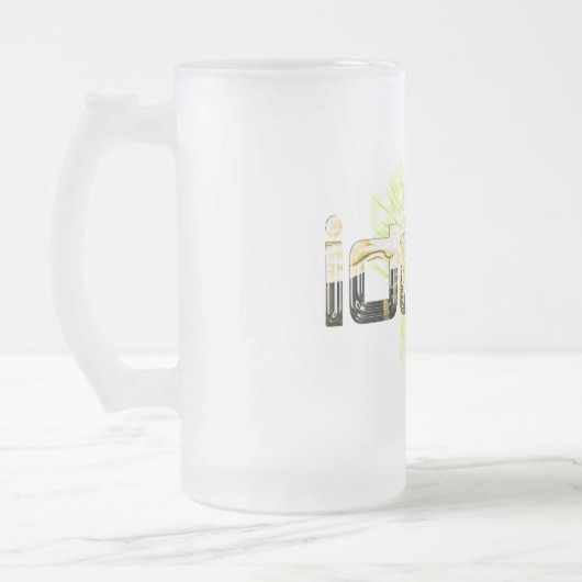 idoof Frosted Tall Mok (Links)