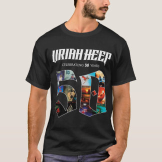 Idool Cadeaus Voor Jou Britse Uriah Rock Band Heep T-shirt