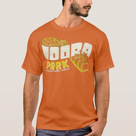 Idora Park T-Shirt - Youngstown, OH Retro Amusemen (Voorkant)