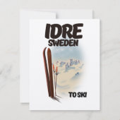 Idre Zweden om te skiën (Achterkant)