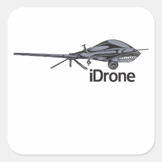 iDrone surveillance sticker