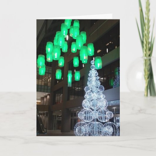 "IDS Center Kerstversiering" Kerstkaart Kaart (Voorkant)