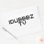 iDubbz TV Rechthoekige Sticker (Envelop)