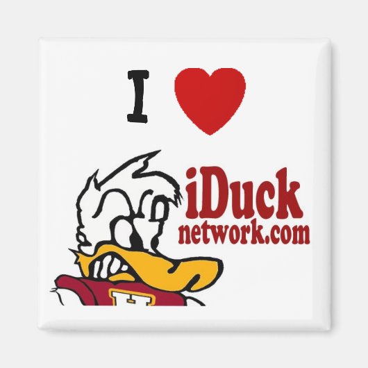 iDuck Network Magneet (Voorkant)