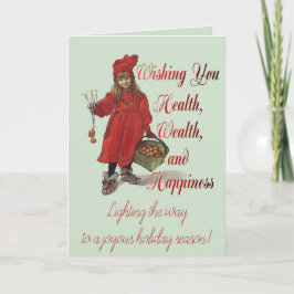 Iduna Wishing You Health Wealth And Happiness Kaart