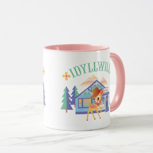 Idy_Lu Deer Idyllwild Merkaba Mok (Voorkant rechts)