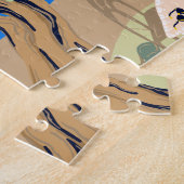 Idylic Greek Afternoon Slow Living Scenery Legpuzzel (Zijkant)