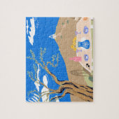 Idylic Greek Afternoon Slow Living Scenery Legpuzzel (Verticaal)