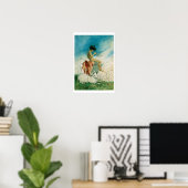 Idyll, 1868 (m/c op papier) poster (Thuiskantoor)