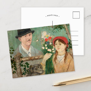 Idyll Naast een hek   Tadeusz Makowski Briefkaart