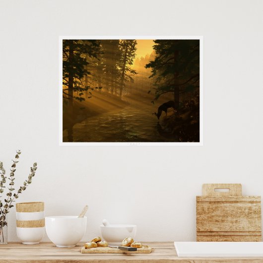 Idyll Poster (Keuken)