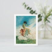 Idylle, 1868 (w/c op papier) briefkaart (Staand voorkant)