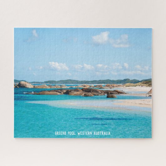 Idyllic Beach Emerald Bay Australië, 520 stuks Legpuzzel (Horizontaal)