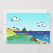 Idyllic kinderlandschap — Paradise Kaart (Achterkant)