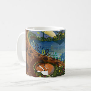 Idyllic Riverside Wildlife Illustration Children's Koffiemok