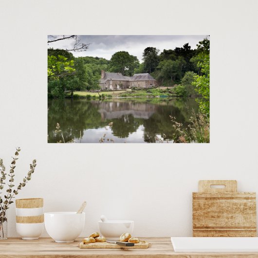 Idyllique Mayenne Poster (Keuken)