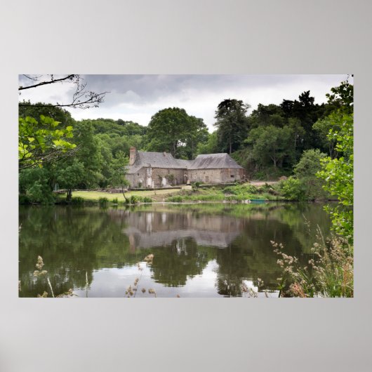 Idyllique Mayenne Poster (Voorkant)