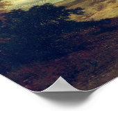 Idyllisch landschap poster (Hoek)