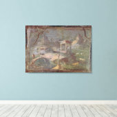 Idyllisch landschap, uit het Herculaneum, Canvas Afdruk (Insitu (Houten vloer))