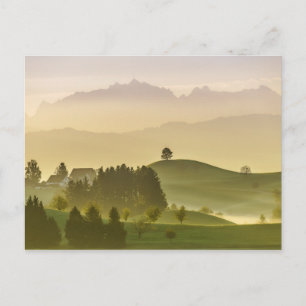 Idyllisch landschap   Zwitserland, Säntis Briefkaart