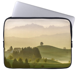 Idyllisch landschap Zwitserland, Säntis Laptop Sleeve